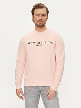 Tommy Hilfiger: Розовая толстовка 