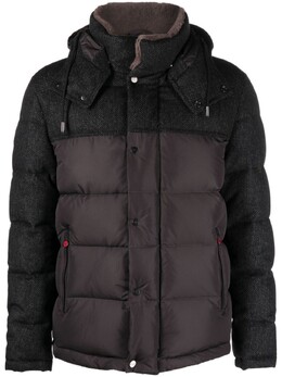 Kiton: Пуховик с капюшоном 