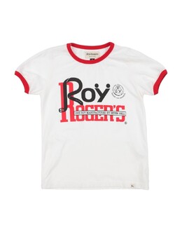 ROŸ ROGER'S: Белая футболка 
