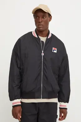 Fila: Чёрная куртка 