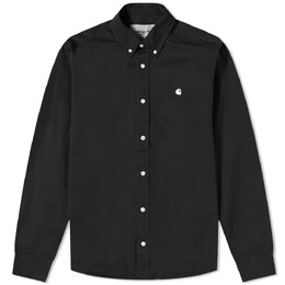 Carhartt WIP: Чёрная рубашка  Madison