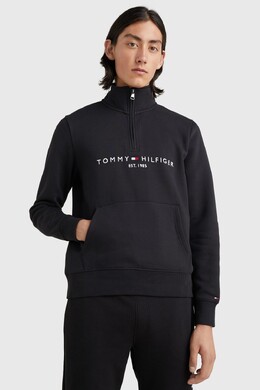 Tommy Hilfiger: Чёрный свитер  Tommy