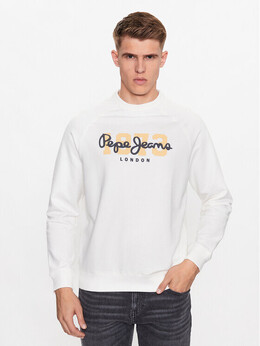 Pepe Jeans: Белая толстовка 