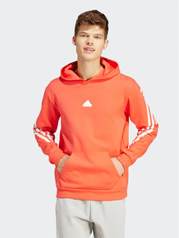 Adidas: Оранжевая толстовка 