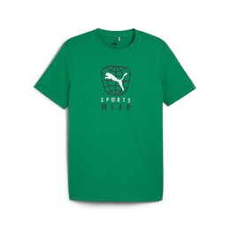 PUMA: Зелёная футболка 