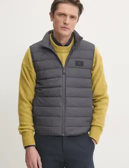 Calvin Klein Jeans: Серый жилет 