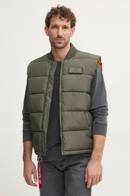 Alpha Industries: Зелёный жилет 