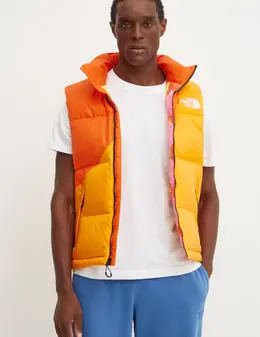 The North Face: Оранжевый жилет 