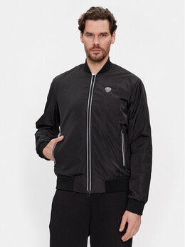 EA7 EMPORIO ARMANI: Чёрная куртка 