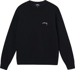 Stussy: Чёрный свитер 