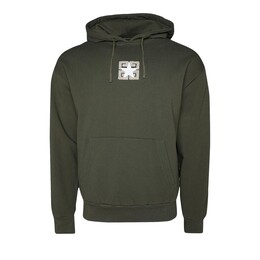 Givenchy: Зелёная толстовка 