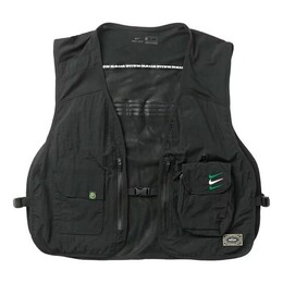 Nike: Чёрный жилет 