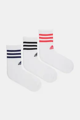 Adidas: Белые носки  Essentials