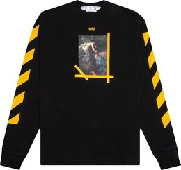 Off-White: Свитшот  Caravaggio с длинным рукавом