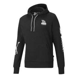 PUMA: Чёрная толстовка 
