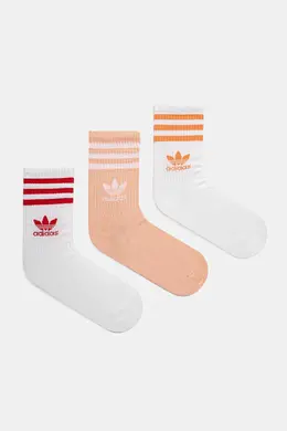 Adidas Originals: Белые носки 