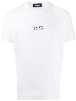 Dsquared2: Футболка  Icon с принтом