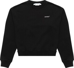 Off-White: Чёрная толстовка  Arrow