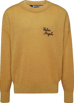 Palm Angels: Бежевый свитер 