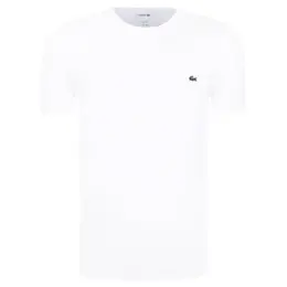 Lacoste: Белая футболка 
