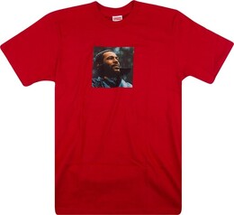 Supreme: Красная футболка  Marvin Gaye