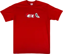 Supreme: Красная футболка  Cat In The Hat