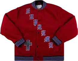 Supreme: Красная куртка  Old English