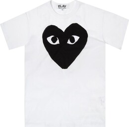 Comme Des Garçons Play: Футболка с принтом 