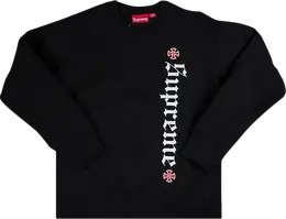Supreme: Чёрная толстовка  Independent