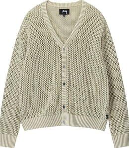 Stussy: Бежевый кардиган 