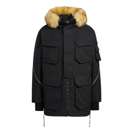 Adidas Originals: Зелёный пуховик  Originals