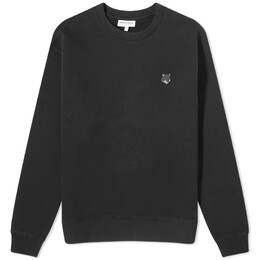 Maison Kitsuné: Чёрный свитшот 