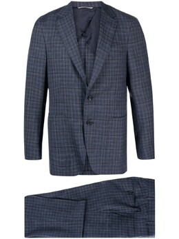 Canali: Костюм в клетку 