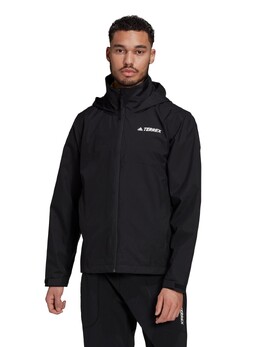 Adidas: Чёрная куртка  Terrex