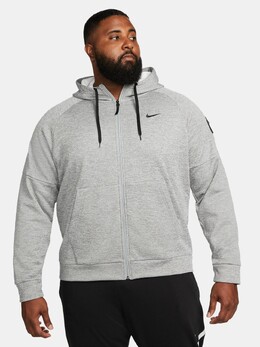Nike: Серая толстовка 