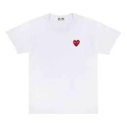 Comme Des Garçons Play: Белая футболка  Heart