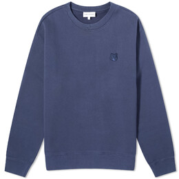 Maison Kitsuné: Голубой свитшот 