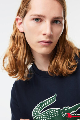 Lacoste: Тёмный свитшот 