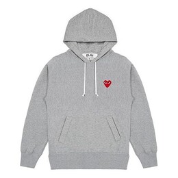 Comme Des Garçons Play: Серая толстовка 