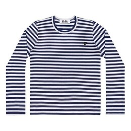 Comme Des Garçons Play: Футболка в полоску 
