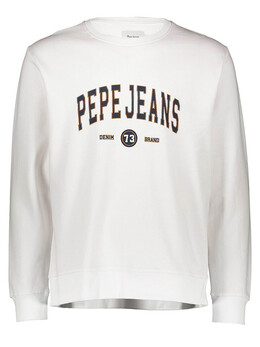 Pepe Jeans: Белая толстовка 