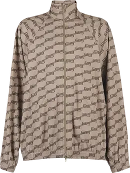 Balenciaga: Бежевая куртка  BB