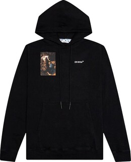 Off-White: Чёрная толстовка  Caravaggio