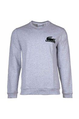 Lacoste: Серая толстовка 
