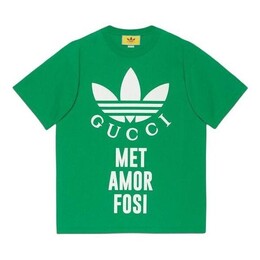 Gucci: Зелёная футболка 