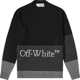 Off-White: Трикотажная толстовка 