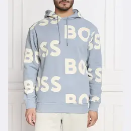 BOSS: Синяя толстовка 