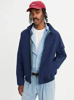 Levi's: Синяя куртка 
