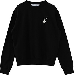 Off-White: Чёрная толстовка  Degradé Arrows
