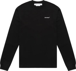 Off-White: Свитшот  Caravaggio Arrow с длинным рукавом